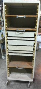 Tall Heavy Duty Rolling Rack - Parts Organizer and More