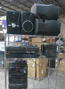 Mixed lot - Stereos and dvdvhs players - Electronics