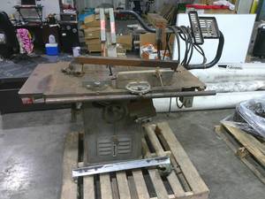 Industrial Table Saw - Very Heavy Duty