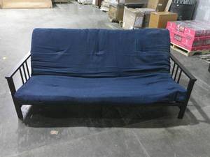 Sturdy Futon Couch - Metal Frame