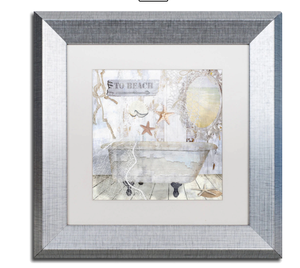 lot 363 image: Trademark Fine Art Beach House I Canvas Art Measures 20 x 20