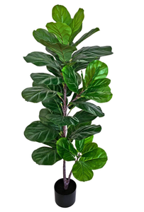 lot 374 image: BESAMENATURE 49 Artificial Fiddle Leaf Fig Tree