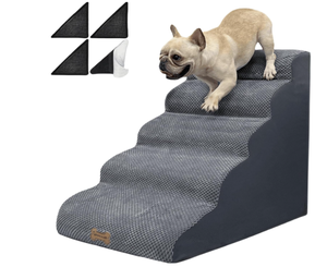 lot 416 image: Dog Stairs to high beds, 5 step dog stairs for 30 inches couch-bed