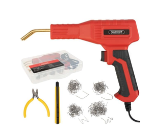lot 422 image: Plastic Welder - 120V50W Plastic Weld Kit with 200PCS Staples, Wire Cutter, and Utility Knife