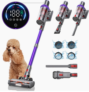lot 424 image: WLUPEL Cordless Bagless Stick Vacuum