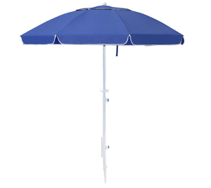 lot 430 image: SERWALL 8.5FT Beach Umbrella with Removable Sand Anchor