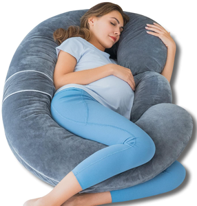lot 152 image: QUEEN ROSE Pregnancy Pillows - E Shaped Pregnancy Pillows for Sleeping