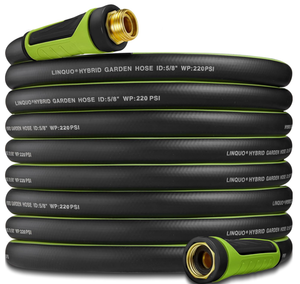 lot 155 image: Garden Hose Non-Expandable Hoses - All New 2024 Kink Free Water Hose