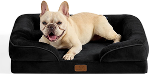 lot 169 image: Bedsure Orthopedic Dog Bed for Medium Dogs - Waterproof Dog Sofa Beds Medium