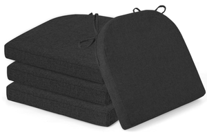 lot 332 image: LOT OF 4  Chair Cushions for Dining Chairs