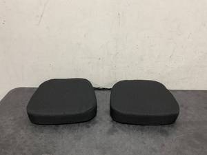 lot 204 image: LOT OF 2  Black Chair Cushions