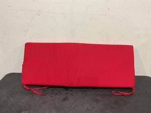 lot 209 image: 48 Red Bench Cushion for Patio