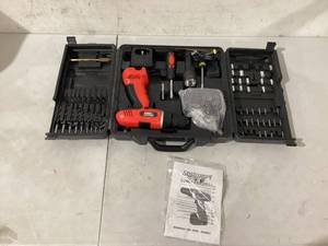 lot 500 image: Stalwart 18V Cordless Drill Set
