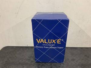 lot 48 image: Valuxe Queen Size 3 Memory Foam Mattress Topper
