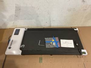 lot 266 image: DeerRun Walking Pad Treadmill Under Desk, 2 in 1 Walking Pad Portable Treadmill with 265lbs Capacity