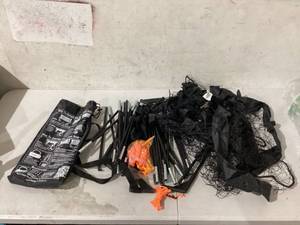 lot 526 image: LOT OF 2 Portable Soccer Goal Net with Carry Bag