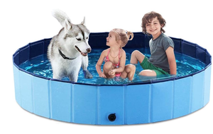 lot 458 image: Jasonwell XL Foldable Pet Bath Pool
