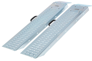 lot 461 image: Stalwart Steel Ramp Set for ATVs, Motorcycles, Mowers, Carts & More. 36x10