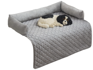 lot 472 image: PetMaker Dog Blanket with Head Rest. 36x32