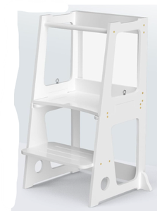 lot 568 image: BueDeHai 2 in 1 Kitchen Toddler Step Stool