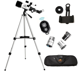 lot 1 image: Gskyer Telescope, 70mm Aperture 400mm AZ Mount Astronomical Refracting Telescope