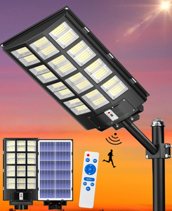 lot 85 image: 2800W Solar Street Light Outdoor, Wide Angle 298000LM Commercial Parking Lot Light