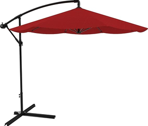 lot 390 image: Pure Garden Offset Patio Umbrella