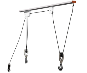 lot 400 image: LOT OF 2 RAD Cycle Products Rail Mount Bike and Ladder Lift for Your Garage or Workshop