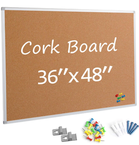 lot 292 image: Board2by Bulletin Board, Silver Aluminium Framed