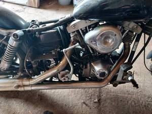 lot 8 image: 1974 Harley Davidson Super Glide Motorcycle
