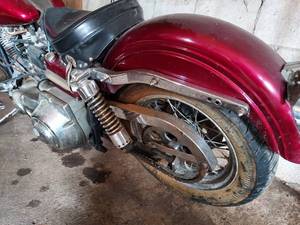 lot 7 image: 1981 Harley Davidson FXS Motorcycle