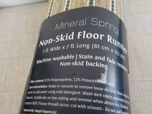 Mineral Spring Non Skid Runner 24 x 84