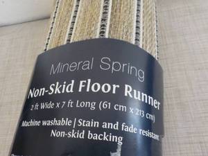 Mineral Spring Non Skid Runner 24 x 84