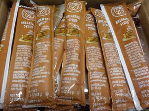100 x 1.5 oz Individual Packets Breakfast Syrup