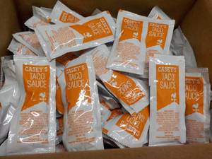 200 ct Individual Pouches Taco Sauce Best by 06182024