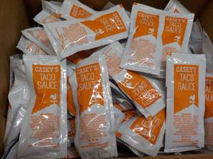 200 ct Individual Pouches Taco Sauce Best by 06182024
