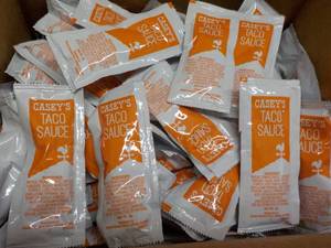 200 ct Individual Pouches Taco Sauce Best by 06182024