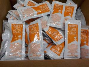 200 ct Individual Pouches Taco Sauce Best by 06182024