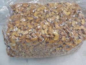 12 12 lb. Bag Honey Roasted Cashews Halves and Pieces