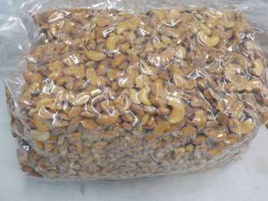 12 12 lb. Bag Honey Roasted Cashews Halves and Pieces