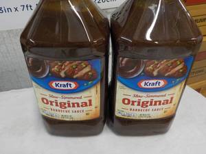 2 x 5 lb. 2.5 oz Jugs Kraft Original Barbeque Sauce