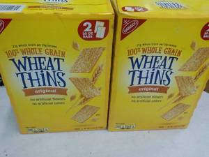 2 x 2 lb. 8 oz Boxes Wheat Thins...
