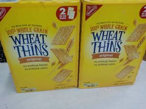 2 x 2 lb. 8 oz Boxes Wheat Thins...