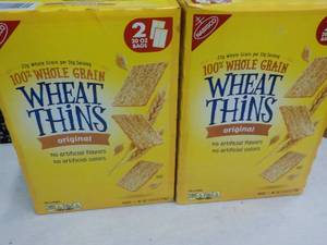 2 x 2 lb. 8 oz Boxes Wheat Thins...