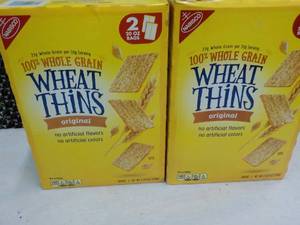 2 x 2 lb. 8 oz Boxes Wheat Thins...