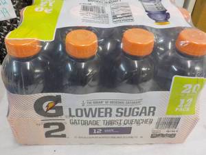 12 pack Gatorade Lower Sugar Grape...