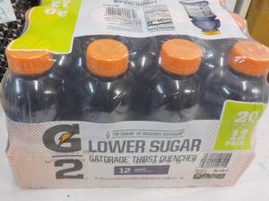 12 pack Gatorade Lower Sugar Grape...