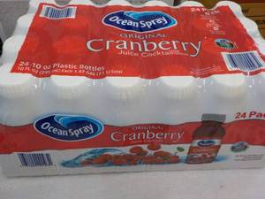 24 pack Ocean Spray Original Cranberry Juice 10 oz bottles