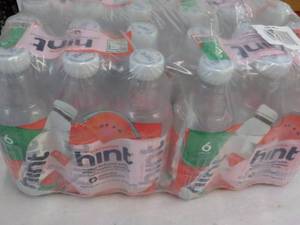 24 pack Hint Water Infused with Watermelon Essence 16 oz bottles