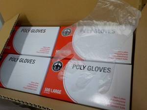 10000 Size Large Polyethylene Gloves